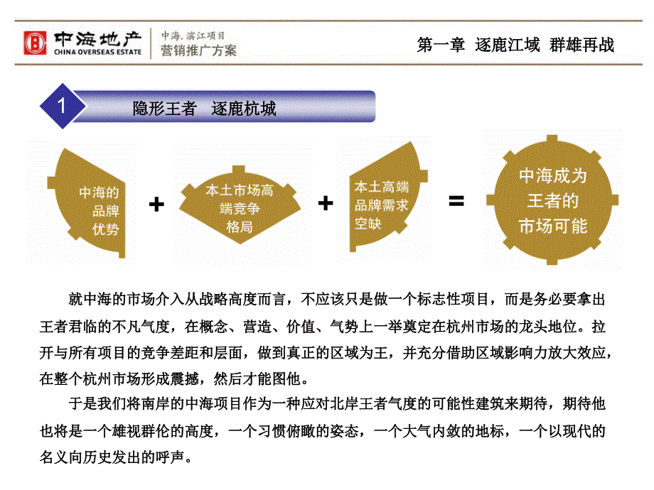 杭州中海地产滨江钱塘山水项目营销推广方案_第4页