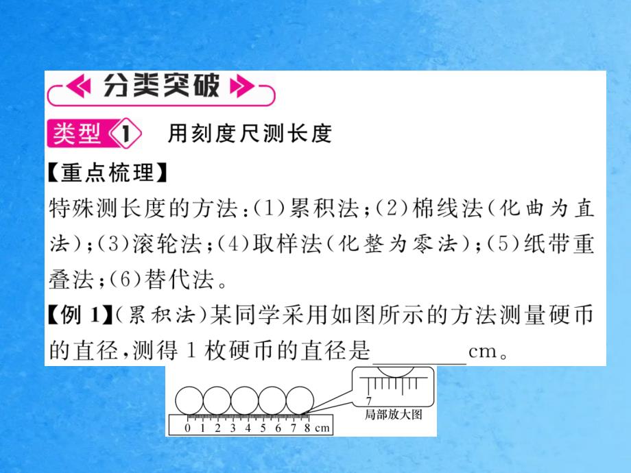 人教版八年级上册物理作业第一章第1章重难点易错点突破方法技巧ppt课件_第4页