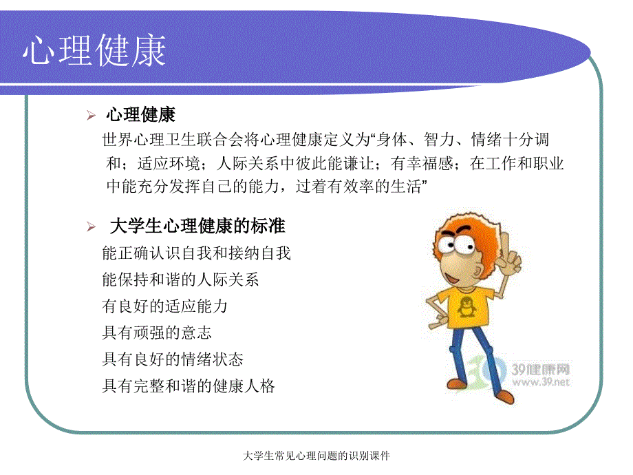 大学生常见心理问题的识别课件_第4页