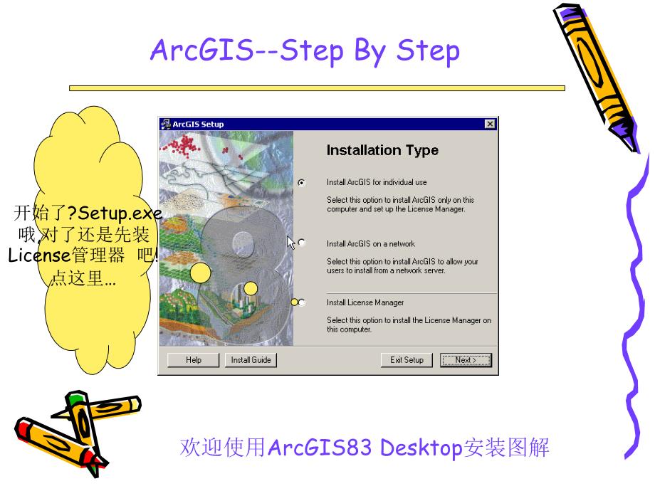 arcgis8.3完全安装手册_第1页