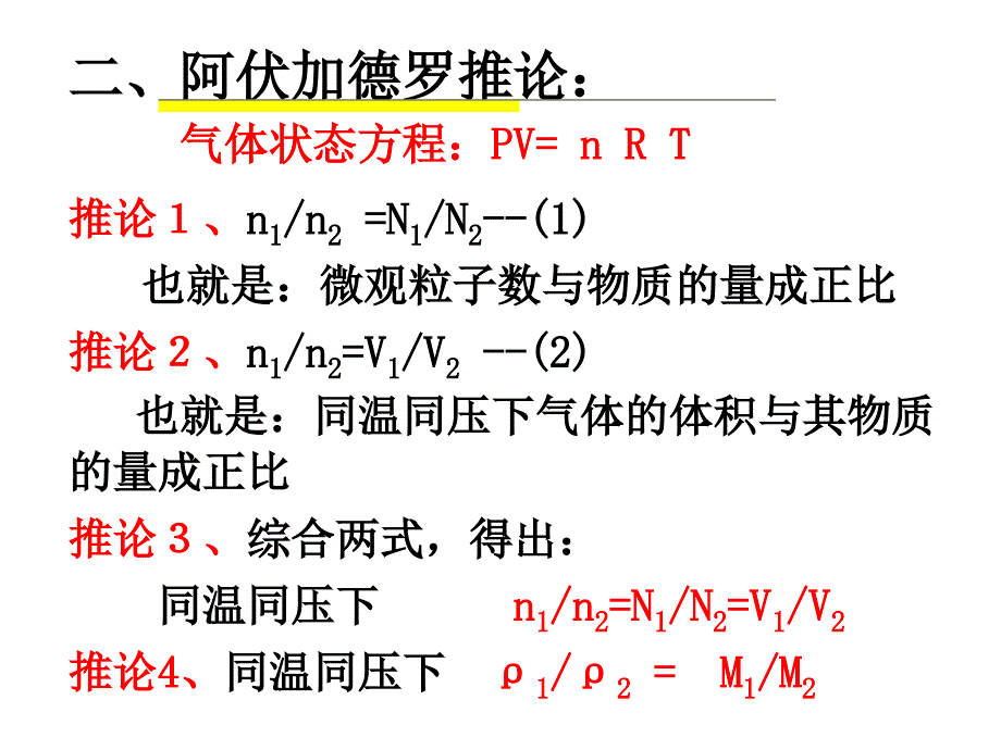 阿伏伽德罗定律_第2页