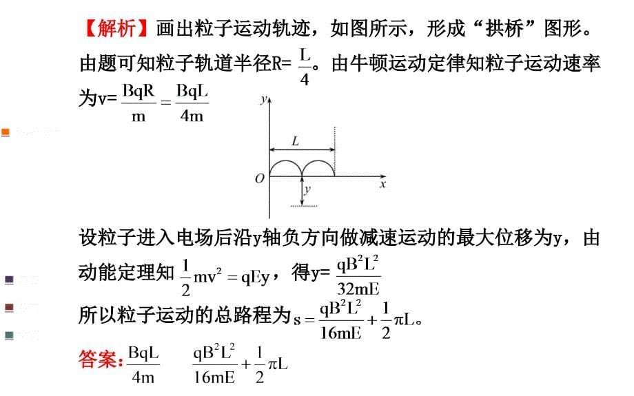 带电粒子在复合场中常见的三种运动轨迹ppt课件_第5页