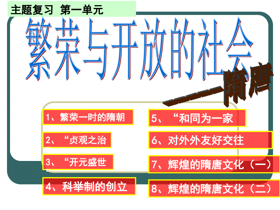 人教版历史七下第一单元繁荣与开放的社会.ppt_第2页