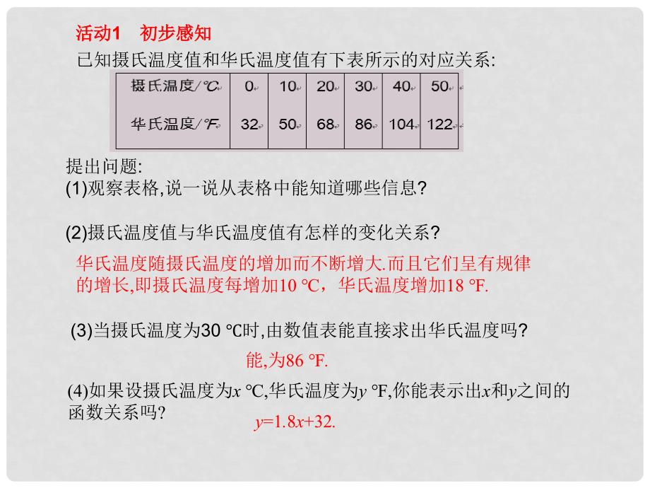 八年级数学下册 20.4 函数的初步应用课件 （新版）冀教版_第3页