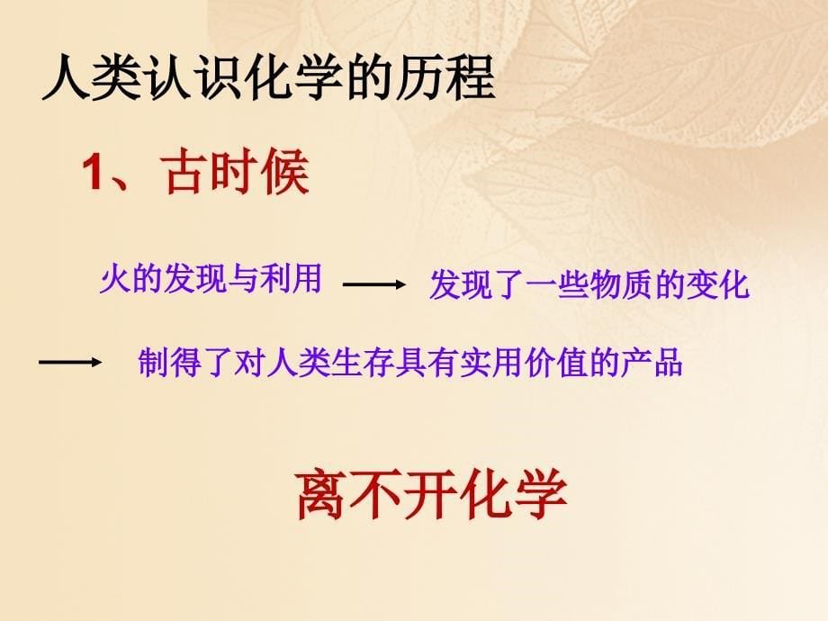 九年级化学上册 绪言 化学使世界变得更加绚丽多彩 （新版）新人教版_第5页