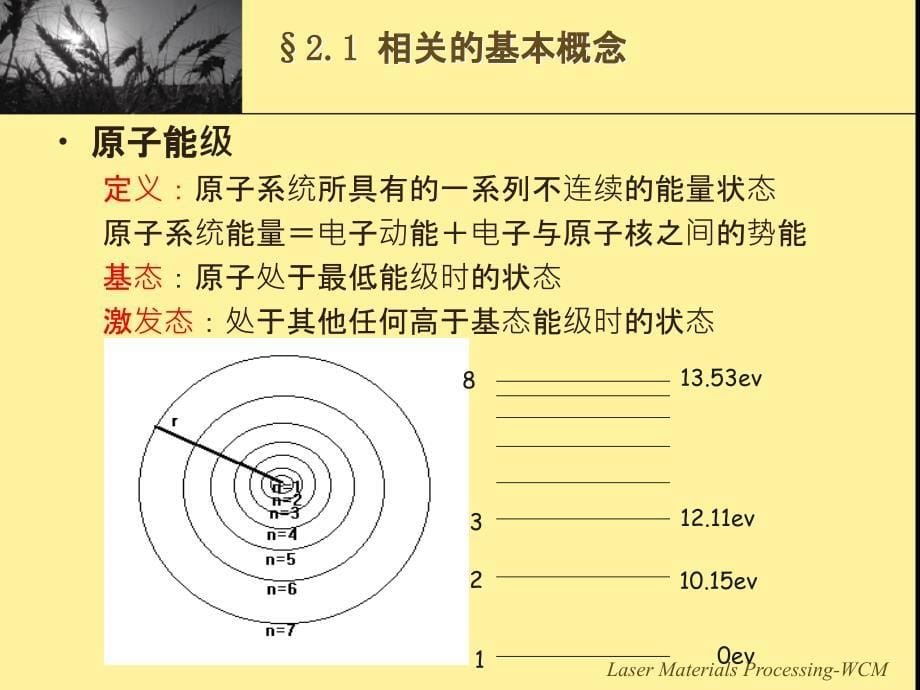 材料激光加工技术：第二章 激光原理与设备1-3h_第5页