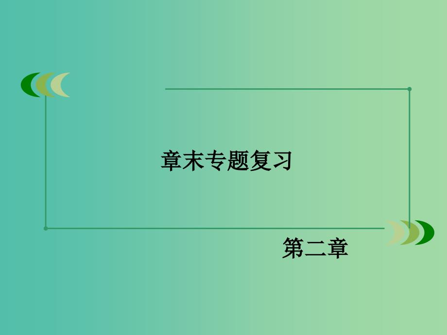 高中化学 第2章 化学反应速率和化学平衡章末专题复习课件 新人教版选修4.ppt_第3页