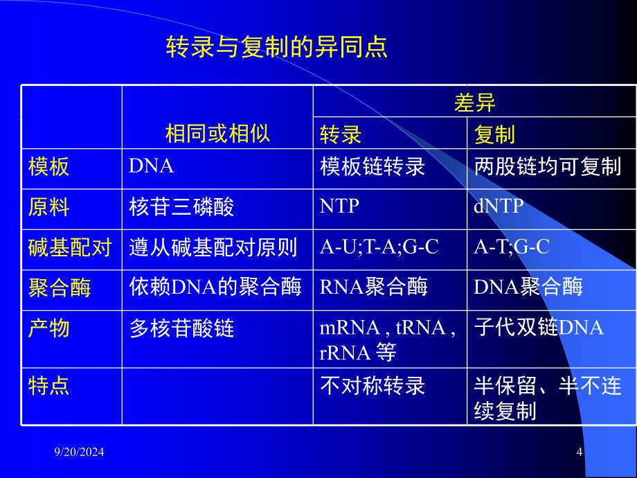 生物信息传递上从DNA到RNA_第4页