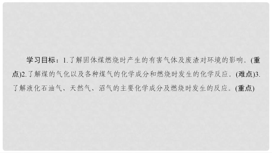 高中化学 主题3 合理利用化学能源 课题2 家用燃料的更新课件 鲁科版选修1_第2页