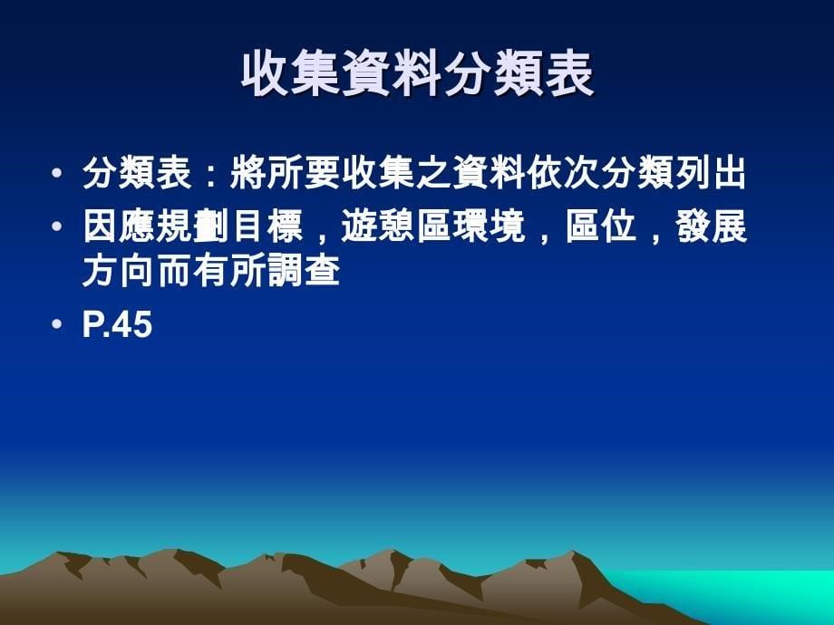 《观光资源实习》PPT课件_第5页