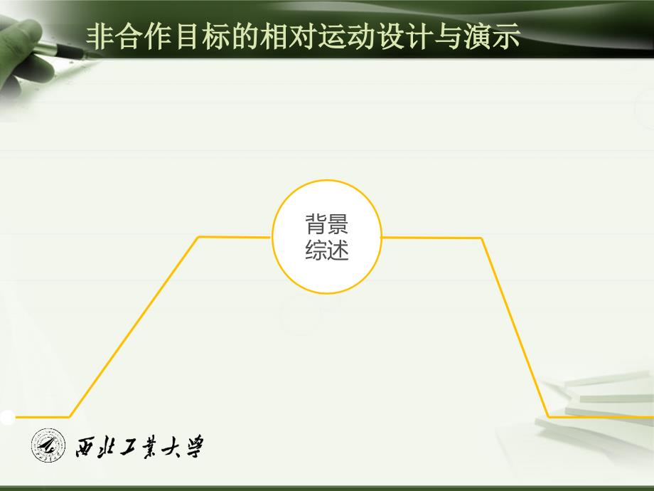 毕业设计论文答辩PPT模板(西北工业大学)_第3页