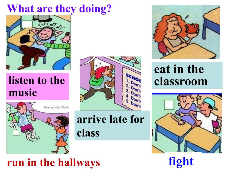 Unit-4-Don&#39;t-eat-in-class--(Section-A--1a-2d)教学课件_第4页