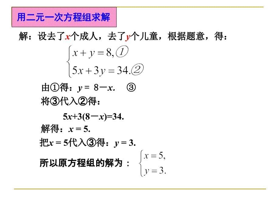 解二元一次方程组（1）（兰州五十中鲁晓琴）_第5页