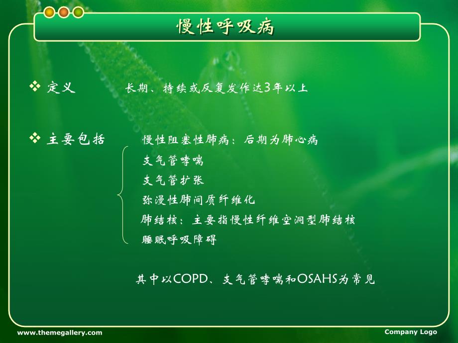 健康生活-远离慢性呼吸系统疾病.ppt_第3页