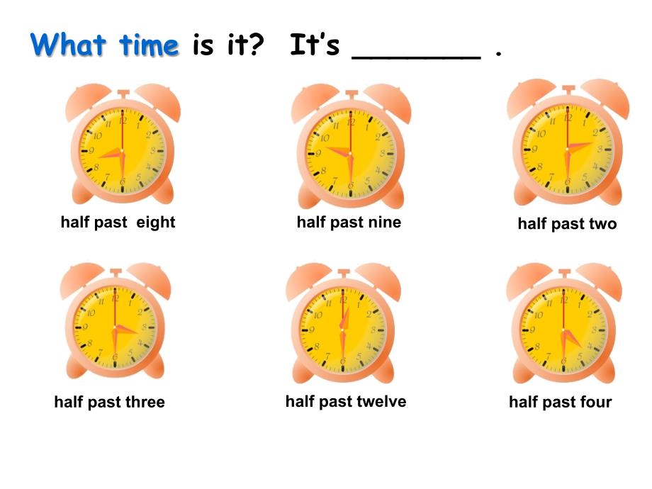 joinin四年级unit1time(B)_第4页