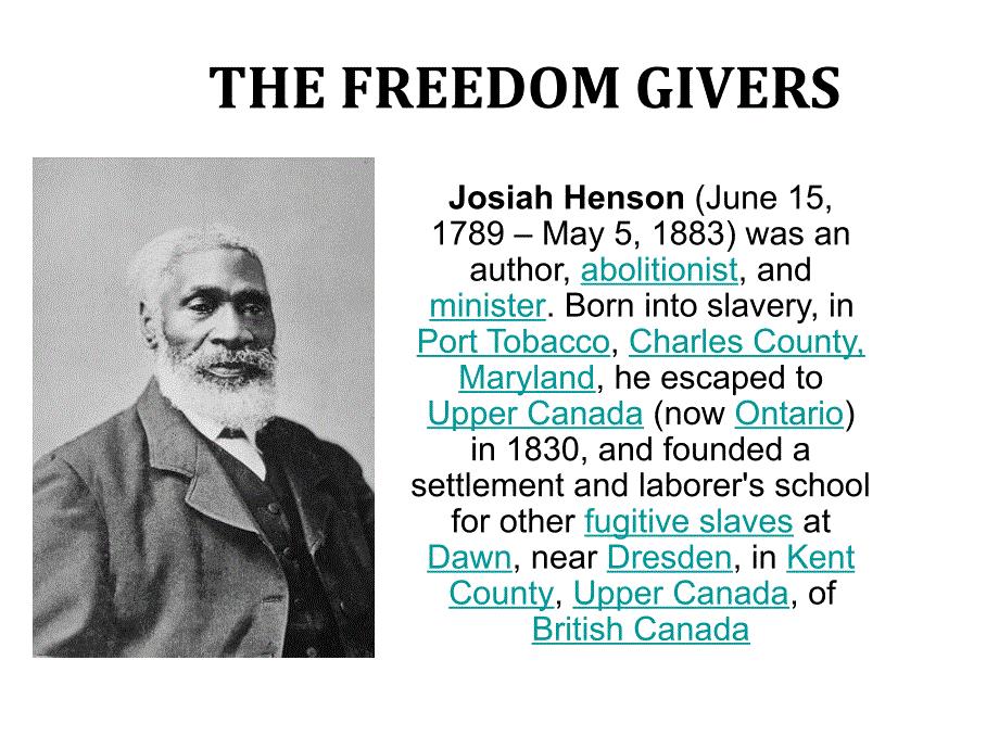 Unit2The Freedom Giver电子教案.ppt