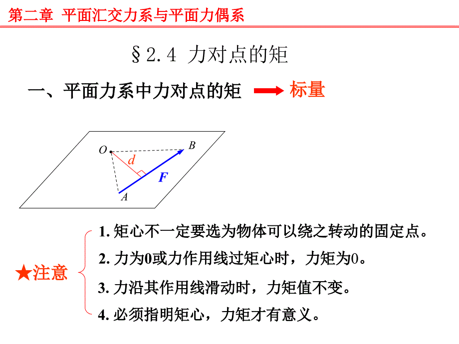 力对点的矩与力对轴的矩.ppt_第2页