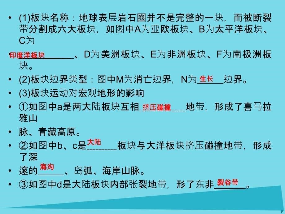 高考地理总复习 第二章 自然环境中的物质运动和能量交换 第1课时 地球表面形态（选考部分B版）课件 新人教版_第5页