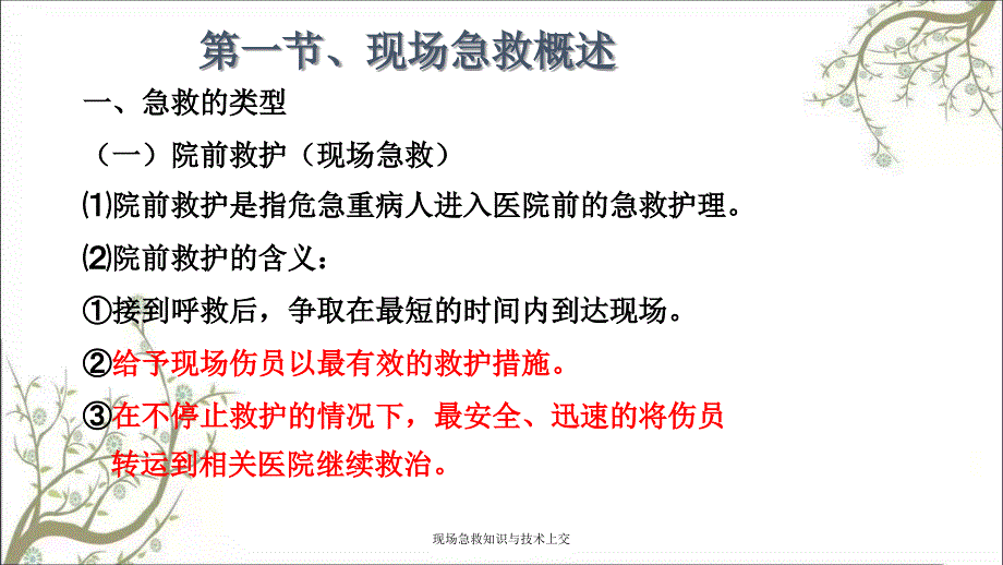 现场急救知识与技术上交_第3页