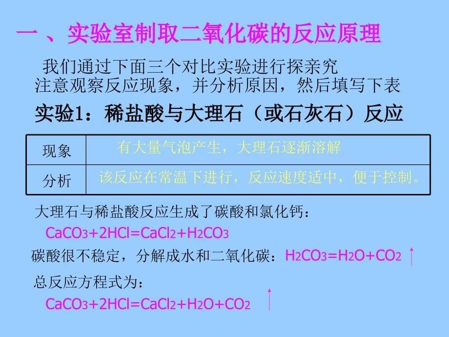 九年级化学二氧化碳制取的研究1（选用）_第5页