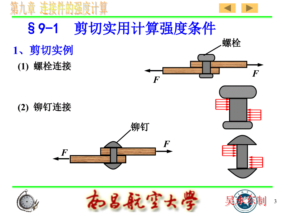 第九章连接件的强度计算_第3页