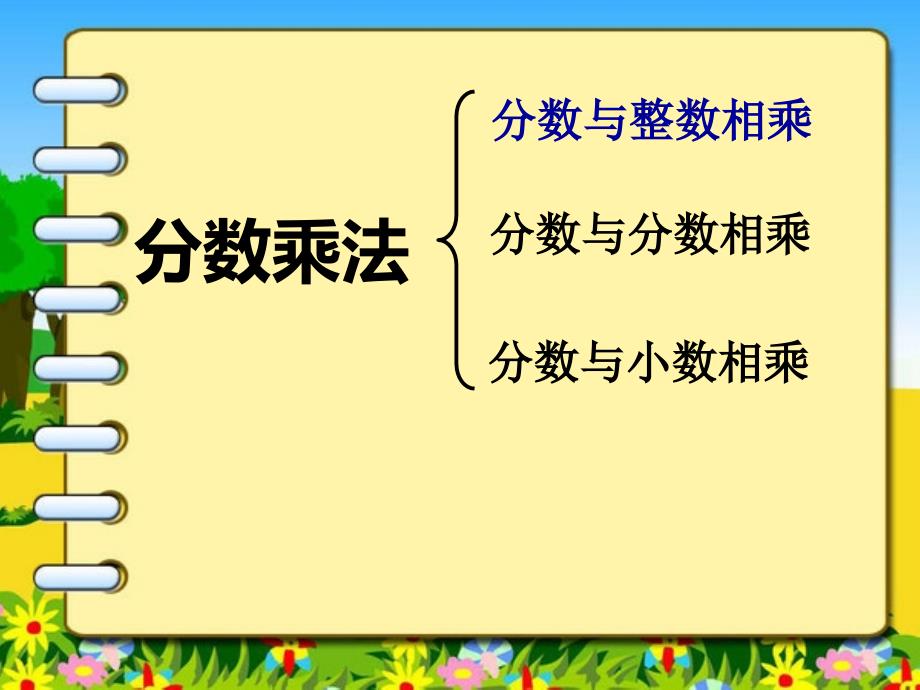 苏教版数学六上分数和整相乘ppt课件_第4页