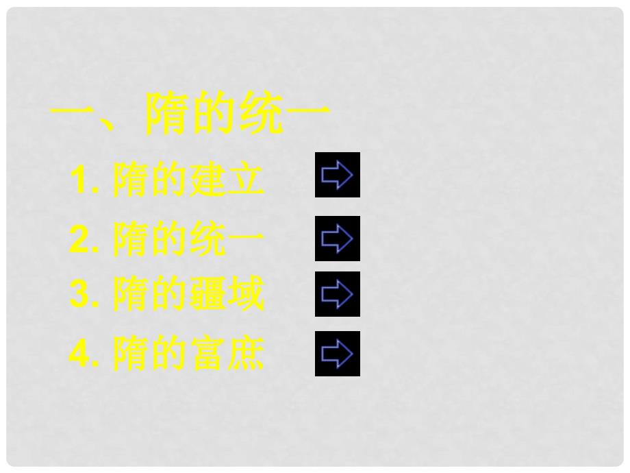 安徽省合肥市第56中学七年级历史下册 第1课 隋的统一与大运河课件_第4页