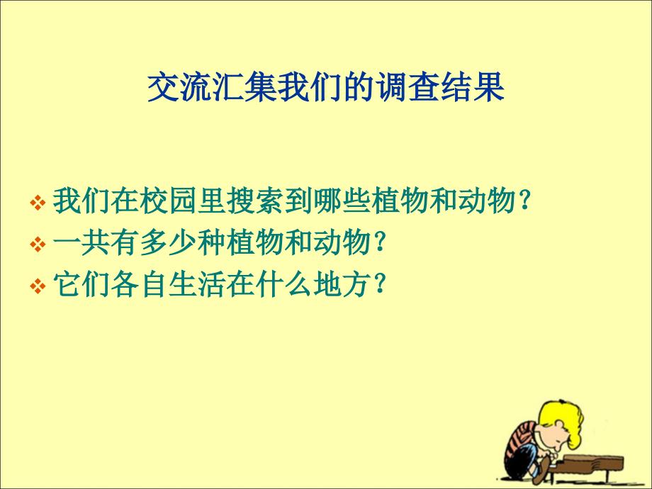 校园生物分布图教学课件1_第2页