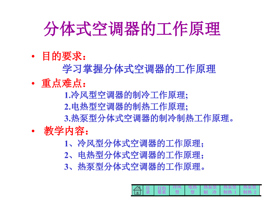 分体式空调器结构原理保养维修幻灯片.ppt_第2页