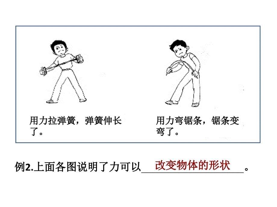 人教版八年级物理下册第七章力单元复习专题PPT_第5页