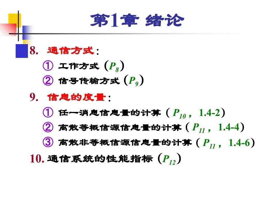 数字通信原理-复习大纲课件_第5页