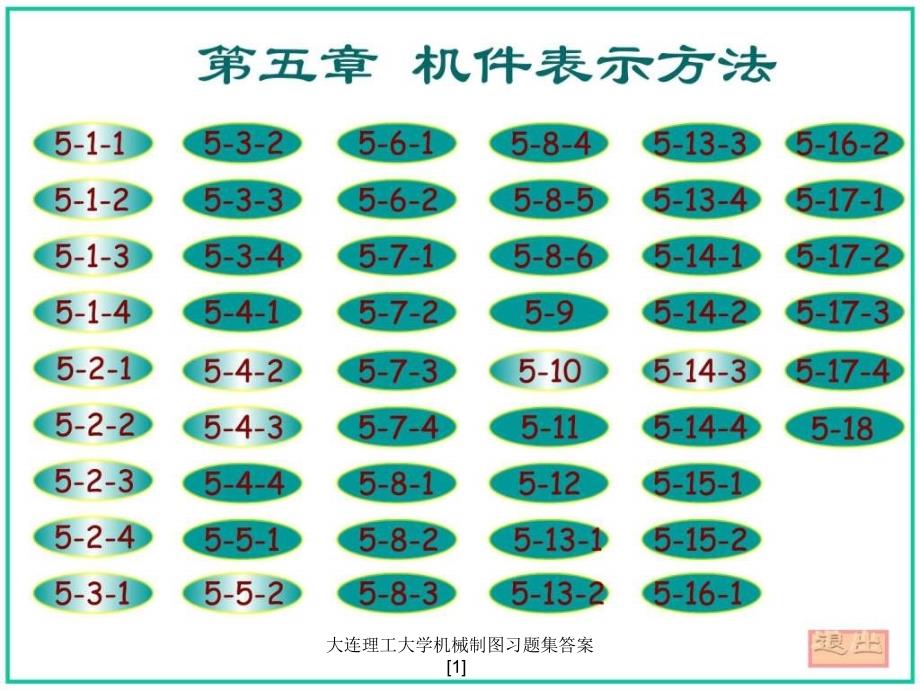 大连理工大学机械制图习题集答案[1]课件_第1页