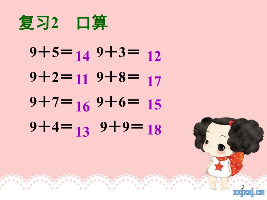 新人教版一年级数学上册876加几课堂PPT_第3页