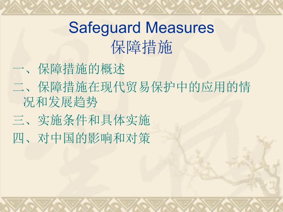 SafeguardMeasures保障措施.ppt_第1页