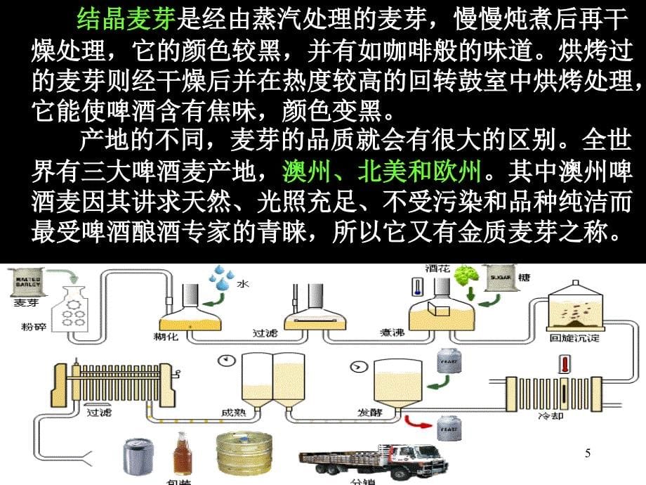 《啤酒生产工艺流程》PPT课件_第5页