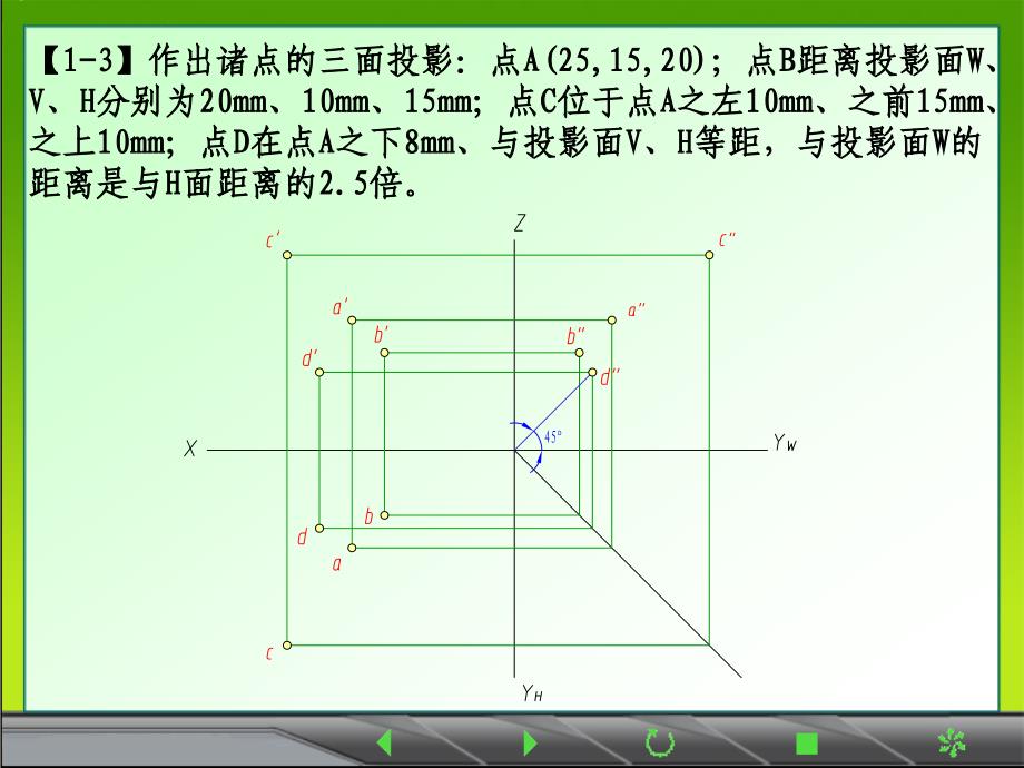 画法几何习题解答ppt课件_第3页