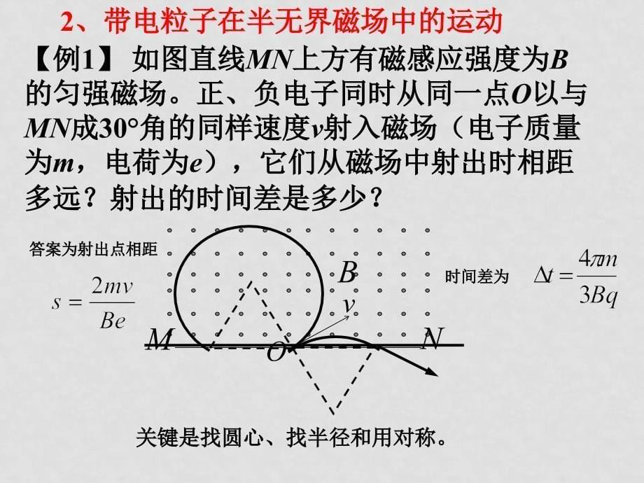 3.6：带电粒子在匀强磁场中的运动第2课时_第5页