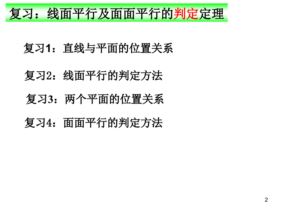 2.2.3线面面面平行的性质定理课件_第2页