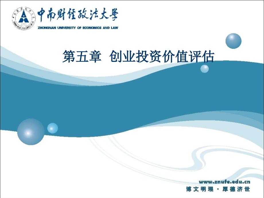 创业投资价值评估_第1页