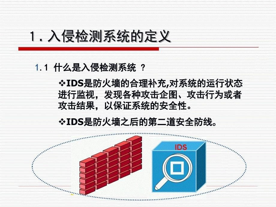 信息安全技术课件之第19讲入侵检测系统的应用与部署_第5页