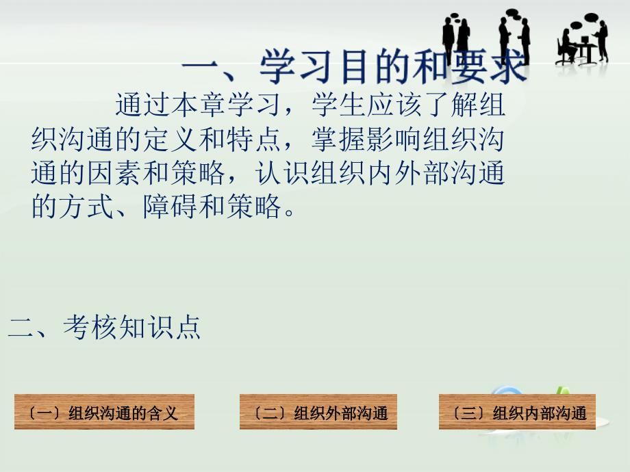 商务沟通与谈判教案—第三章 商务沟通的组织沟通_第3页