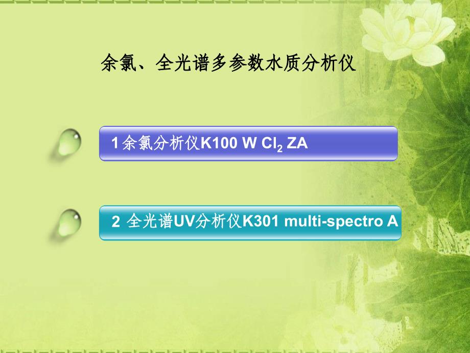 最新在线水质分析的最佳解决方案幻灯片_第2页