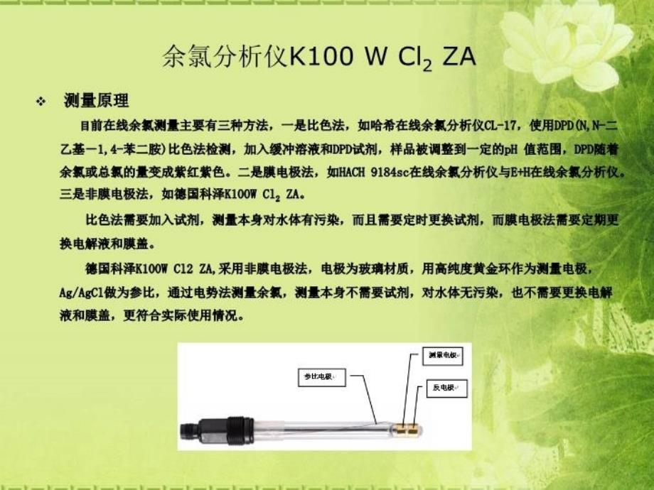 最新在线水质分析的最佳解决方案幻灯片_第4页