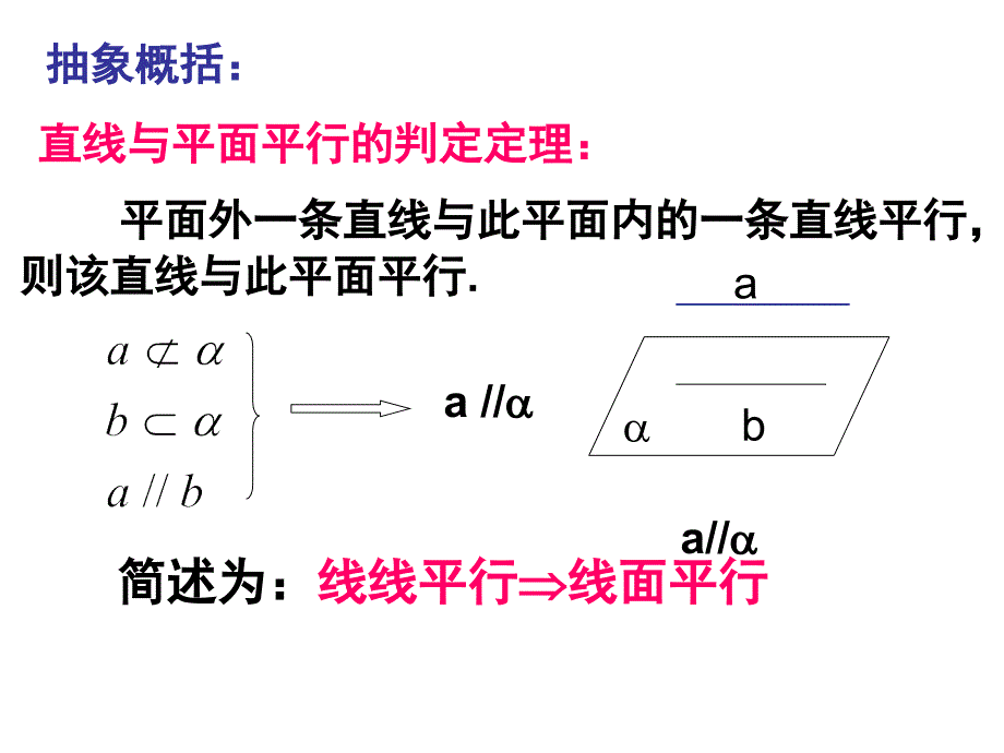 2.2.1直线与平面平行的判定课件_第4页