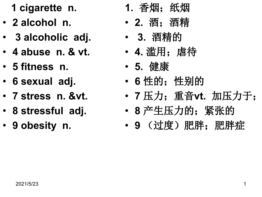 选修6第三单元单词_第1页