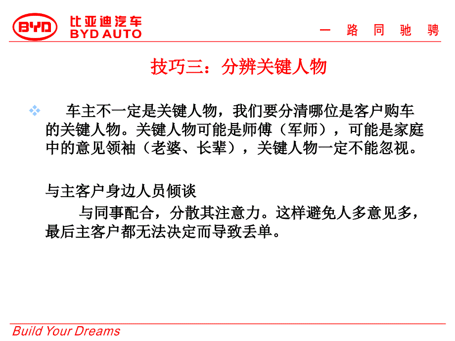 汽车行业-比亚迪F6收集订单技巧(PPT-21页)_第4页