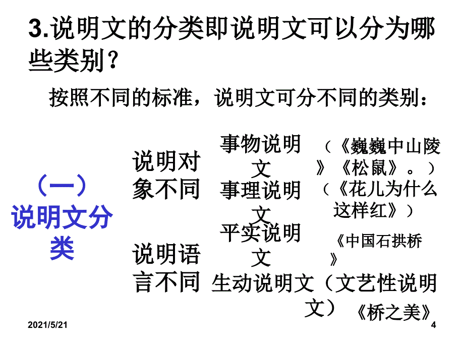 2017年中考说明文阅读及答题技巧PPT课件_第4页