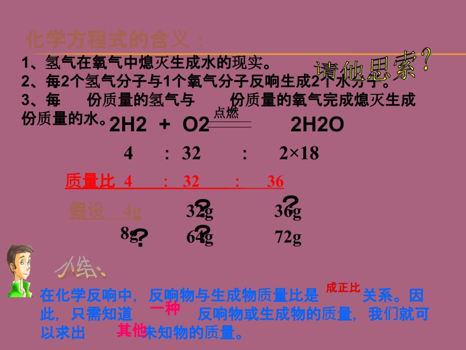 沪教版九年级化学全册第4章教学第3节化学方程式的书写与应用第2课时ppt课件_第3页