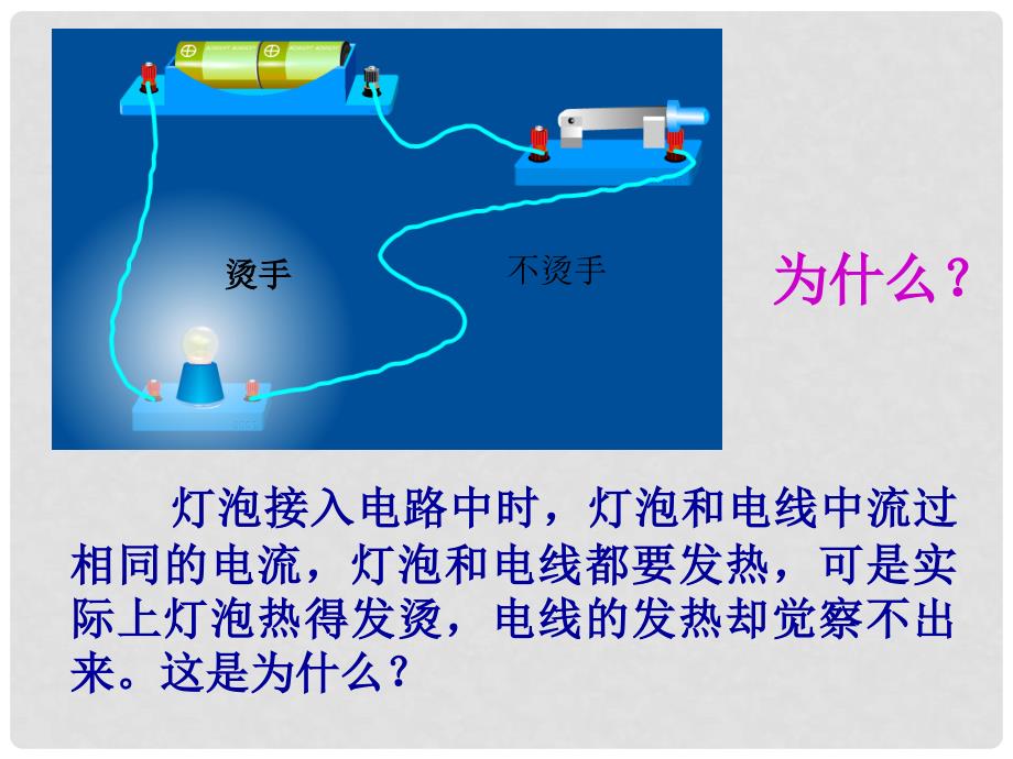 九年级物理上册 15.3 探究电流热效应跟电阻的关系课件 粤教沪版_第3页