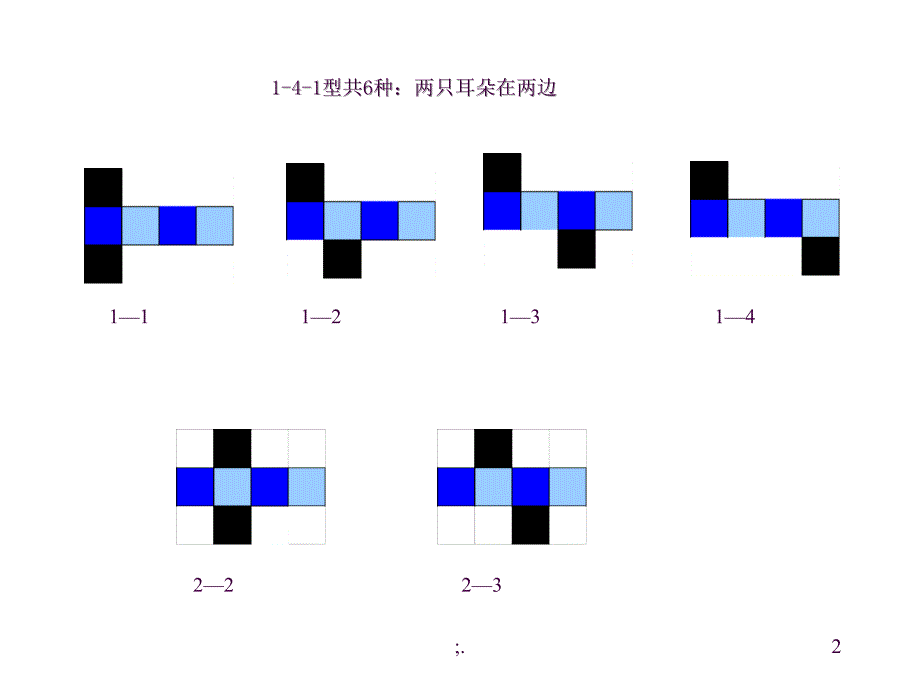 能拼成正方体展开图ppt课件_第2页